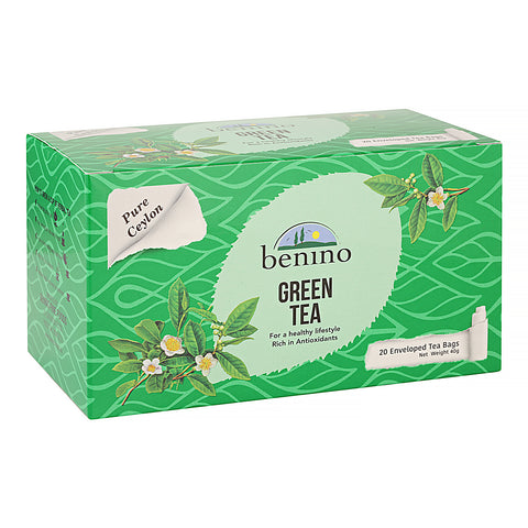 Benino Green Tea 2g x 20 Tea Bags (Box of 12)