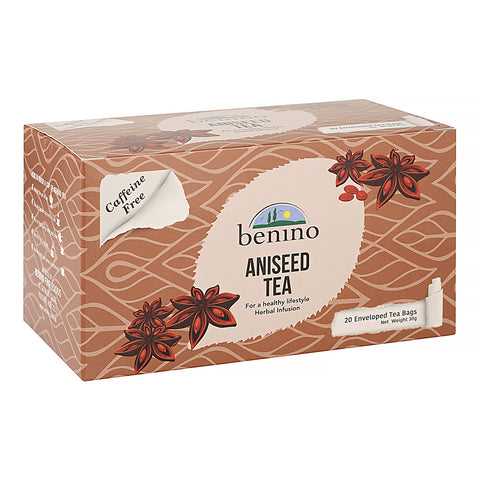 Benino Aniseed Tea 1.5g x 20 Tea Bags (Box of 12)