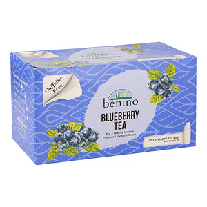 Benino Blueberry Tea 1.5g x 20 Tea Bags (Box of 12)