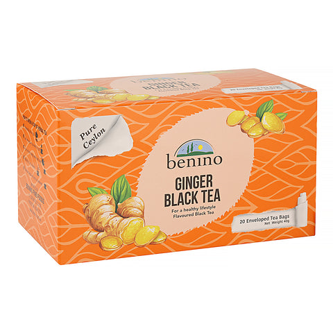 Benino Ginger Tea 2g x 20 Tea Bags (Box of 12)