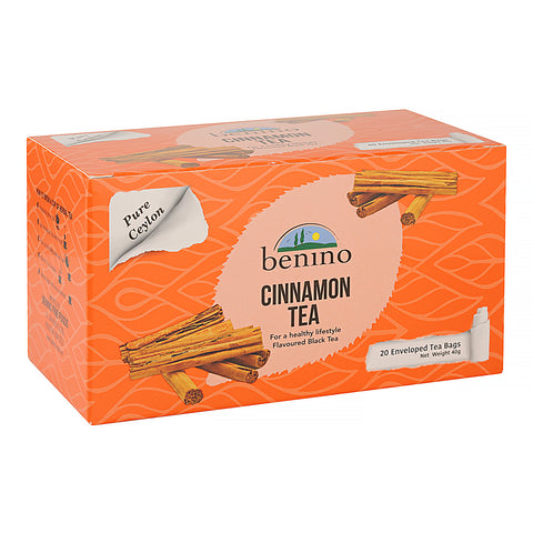 Benino Cinnamon Tea 2g x 20 Tea Bags (Box of 12)