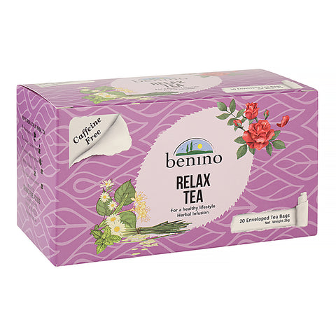 Benino Relax Tea 1.3g x 20 Tea Bags (Box of 12)