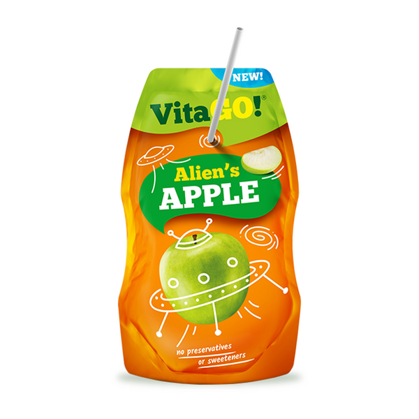 VitaGo Fruit Drink Apple 200ml x 8 Pack