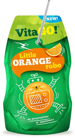 VitaGo Fruit Drink Orange 200ml x 8 Pack